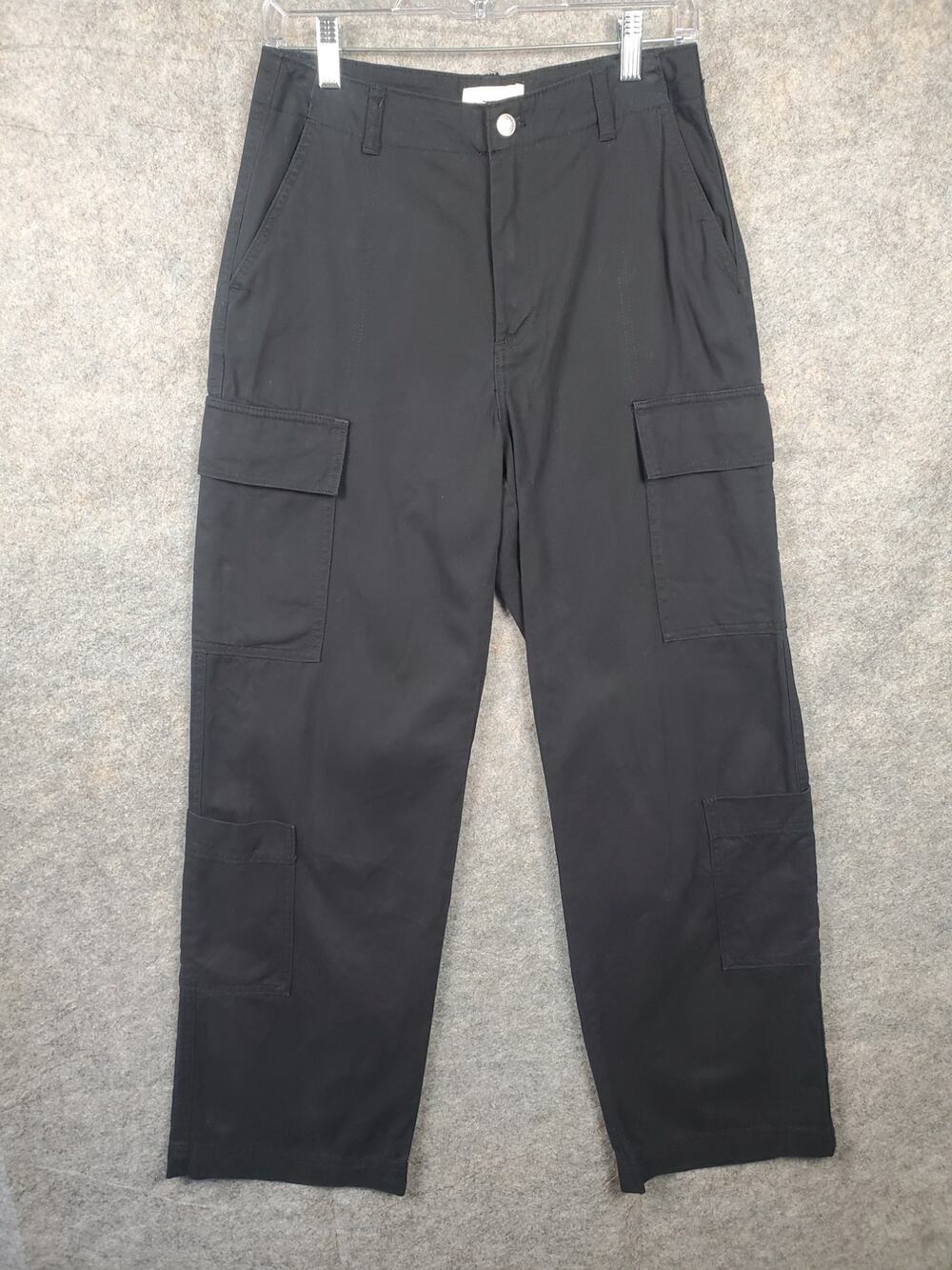 Women's H&M Size 6 Black Cargo Pants